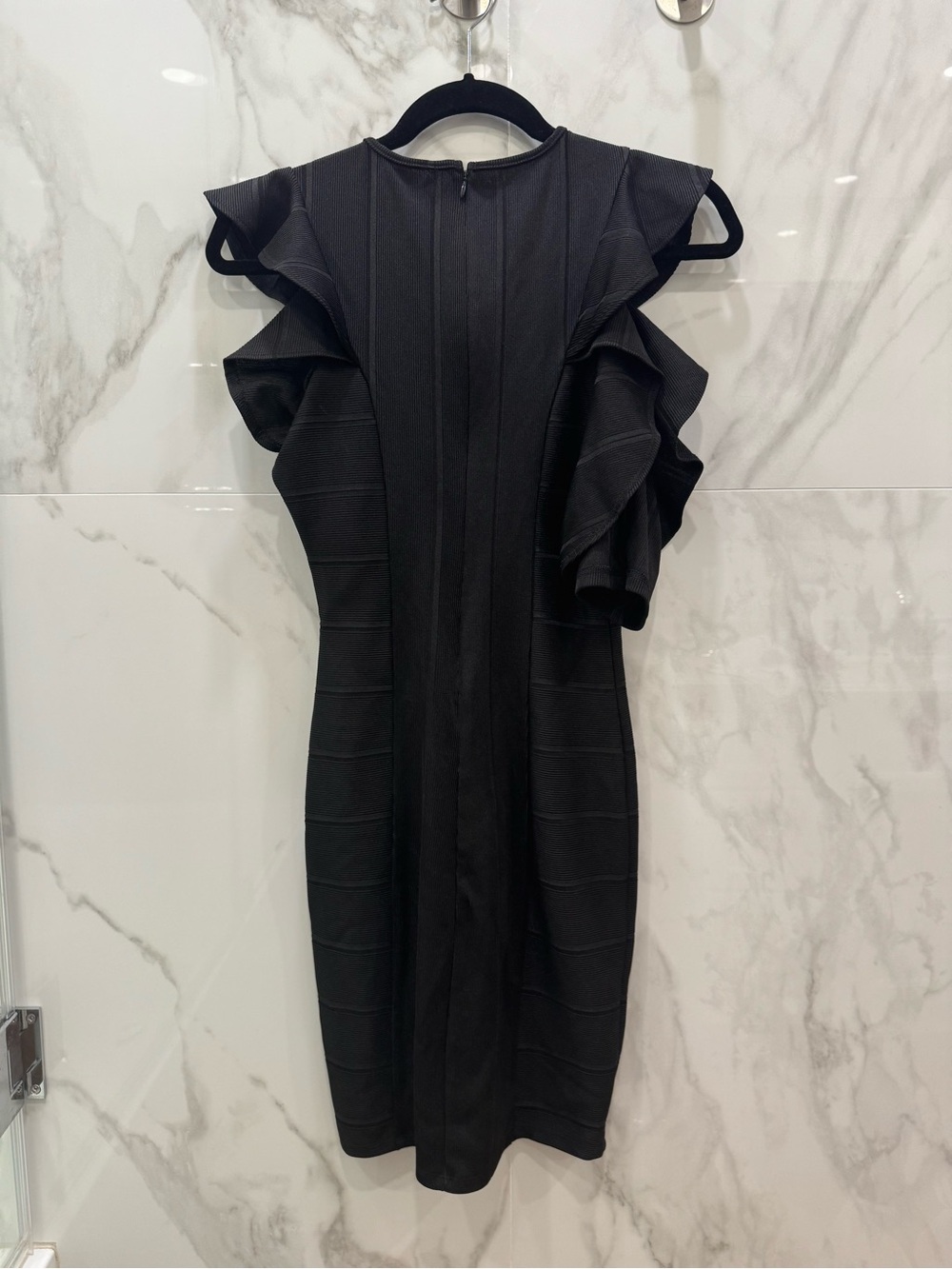 BCBGeneration Ruffle Sleeve Bodycon Dress - Picture 4 of 4
